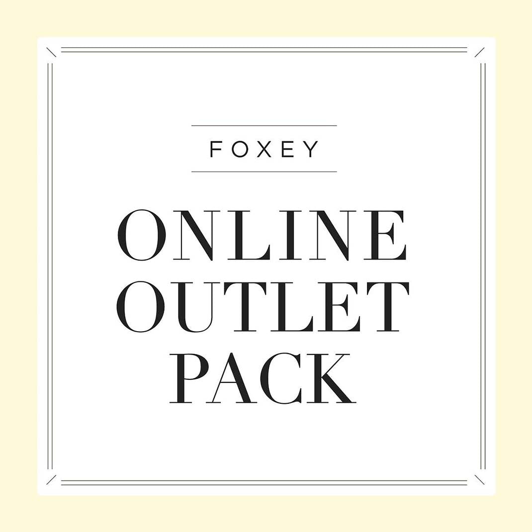 FOXEY ONLINE OUTLET PACK 発売！ – FOXEY 公式オンラインブティック