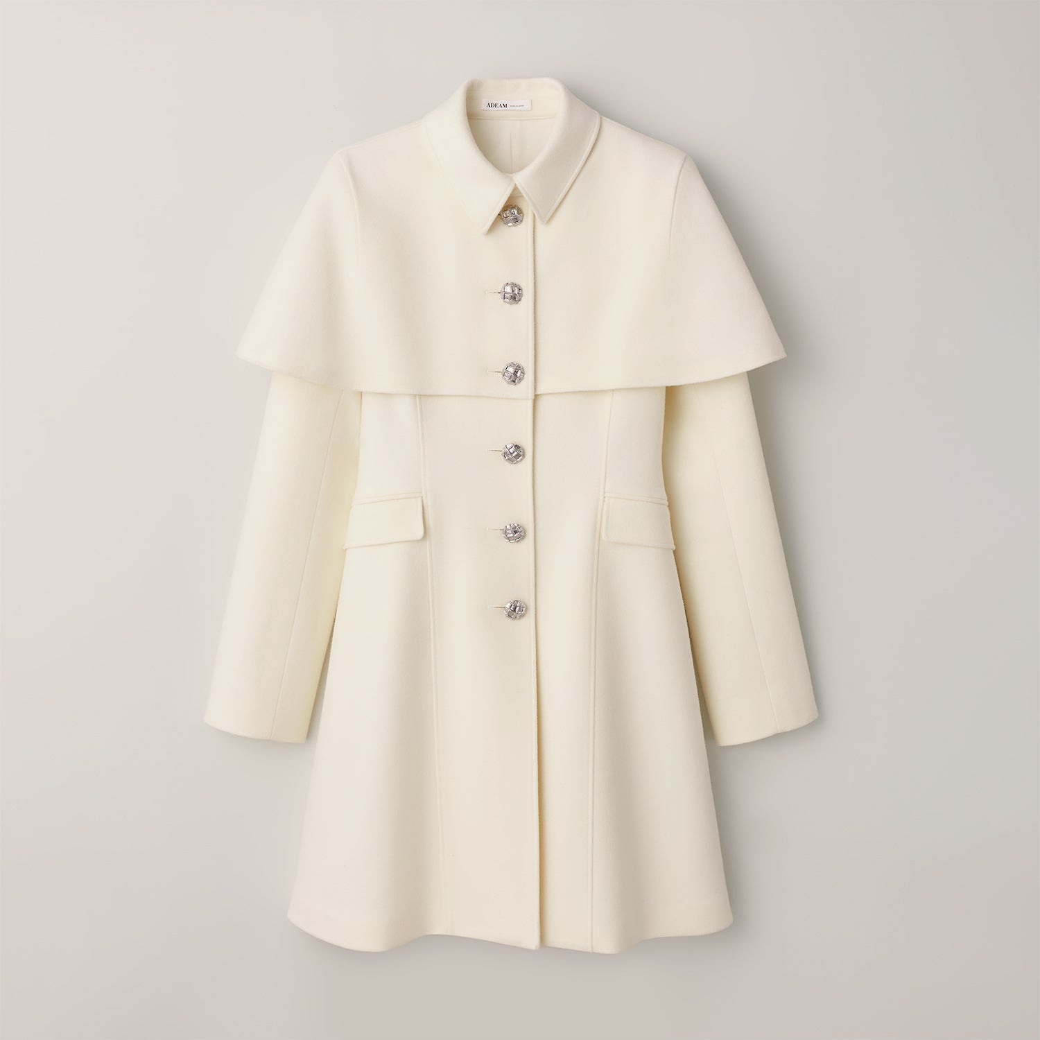 ADEAM アディアム フォクシー Evergreen Cape コート ADEAM アディアム フォクシー Evergreen Cape コート ADEAM アディアム