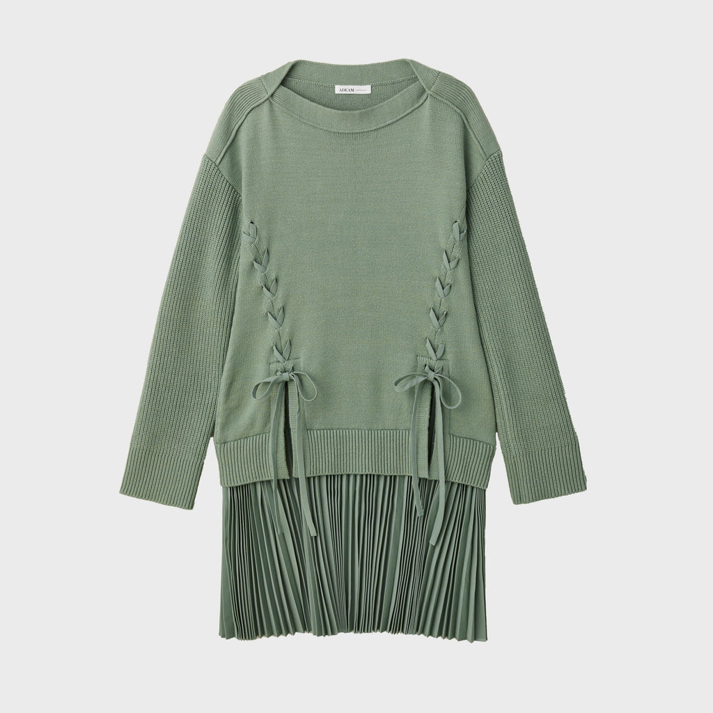 新品✨クリスチャンワイナンツ　プリーツニットワンピース　ミントグリーン　Mサイズ 44389 Melissa Knit Dress – FOXEY 公式オンラインストア