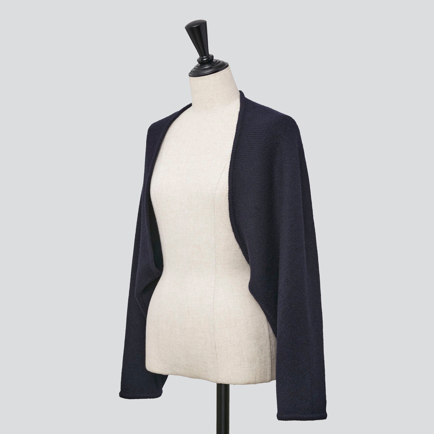 未使用品✨FOXEY　コットン100％ボレロ　ネイビー　38　タグ付き 38524 Bolero 