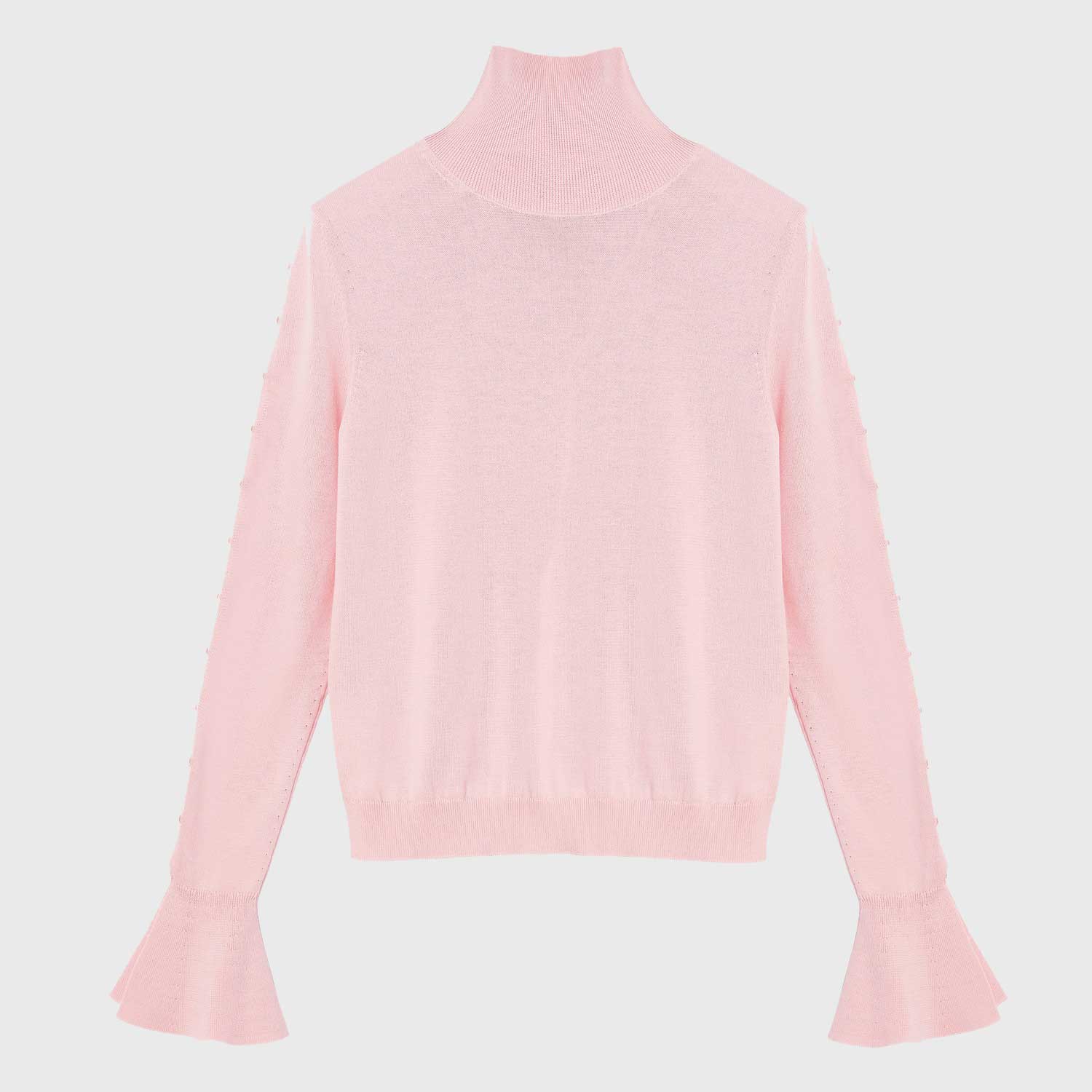 【ジーフォア】美品 モックネック ピンク 総柄 2サイズ レディース 42525 Acacia Turtleneck – FOXEY 公式オンラインストア