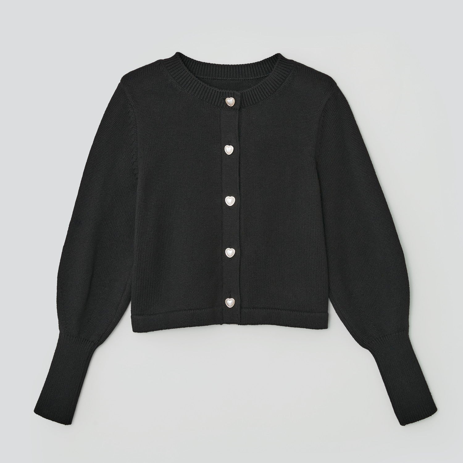 美品 FOXEY カーディガン ウール 上品 ブラック 黒 ロゴボタン 38 美品☆FOXEY／フォクシー クールボーイ カーディガン ブラック 38