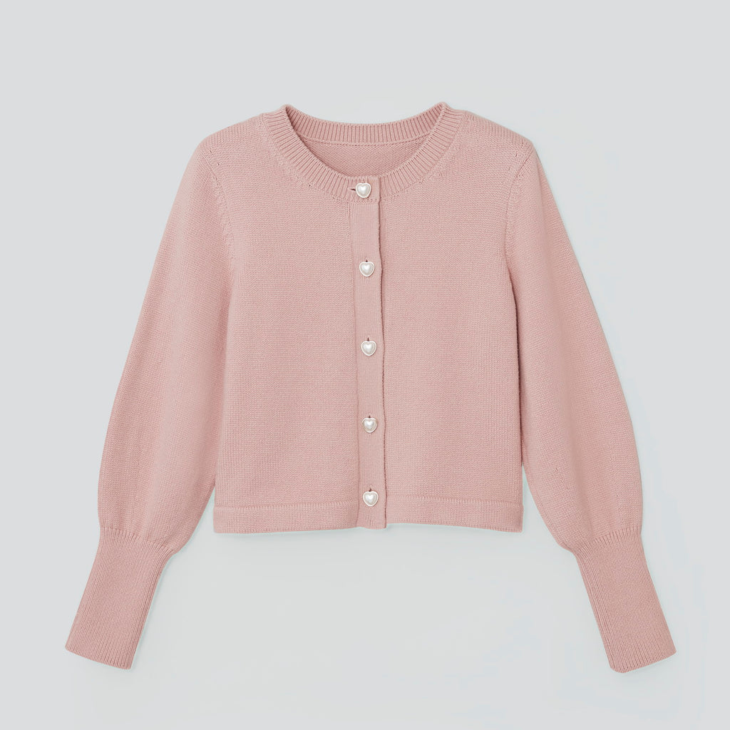 FOXEYフォクシー　カシミヤ100％ボレロカーディガン　リトル　40　ピンク FOXEY(フォクシー) カシミヤカーディガン ピンク サイズ 38｜【公式