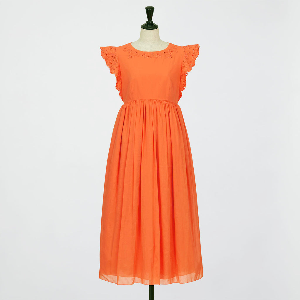 FOXEY ホリードレス オレンジ 希少な42サイズ 44847 Dress 