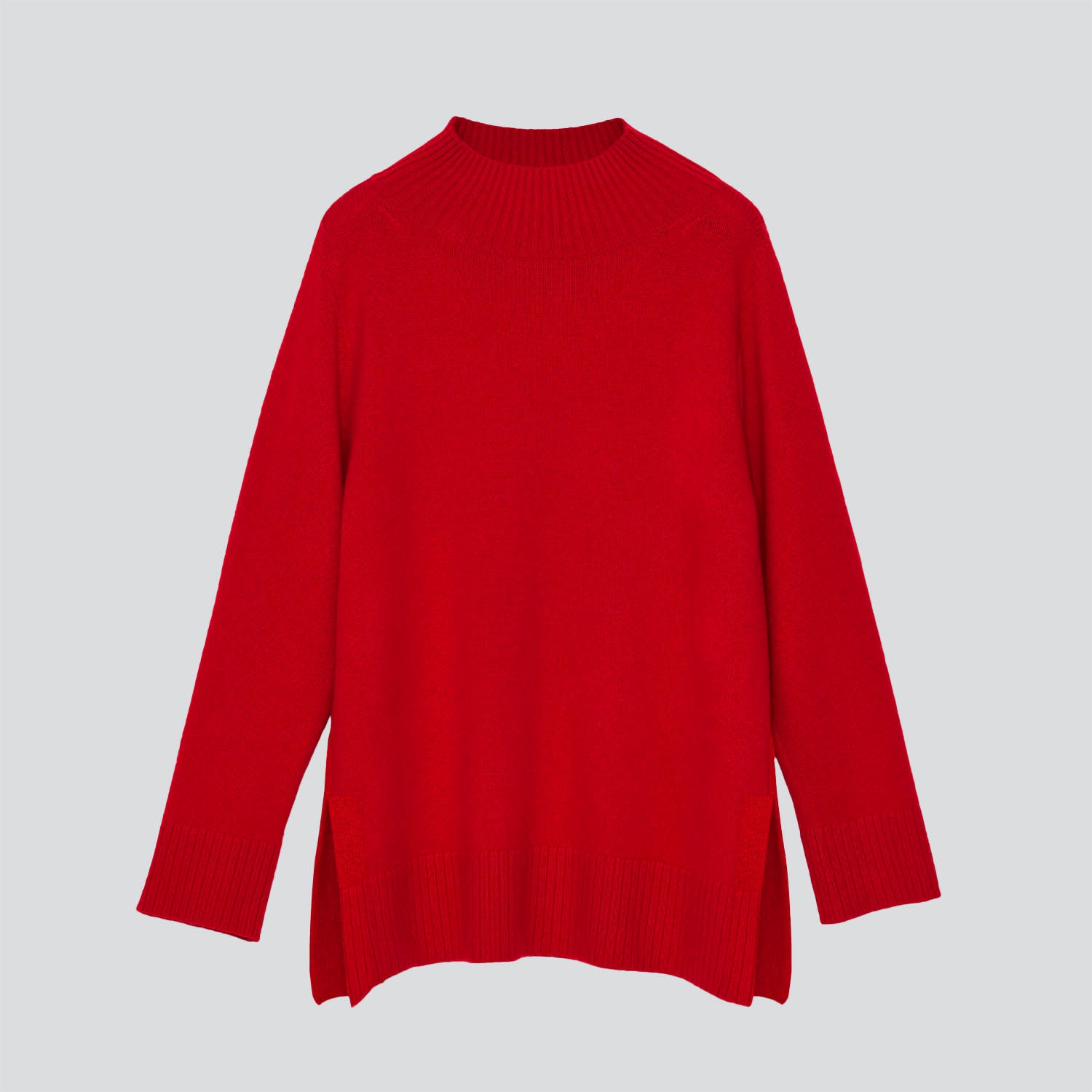 FOXEY 赤 ウール コート 40390 Knit Cardigan 