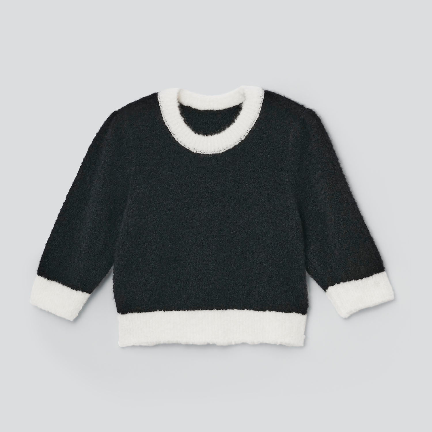 こぴねる BUCO STRIPED-SLEEVE SWEATSHIRT 10オンス生地を使用した