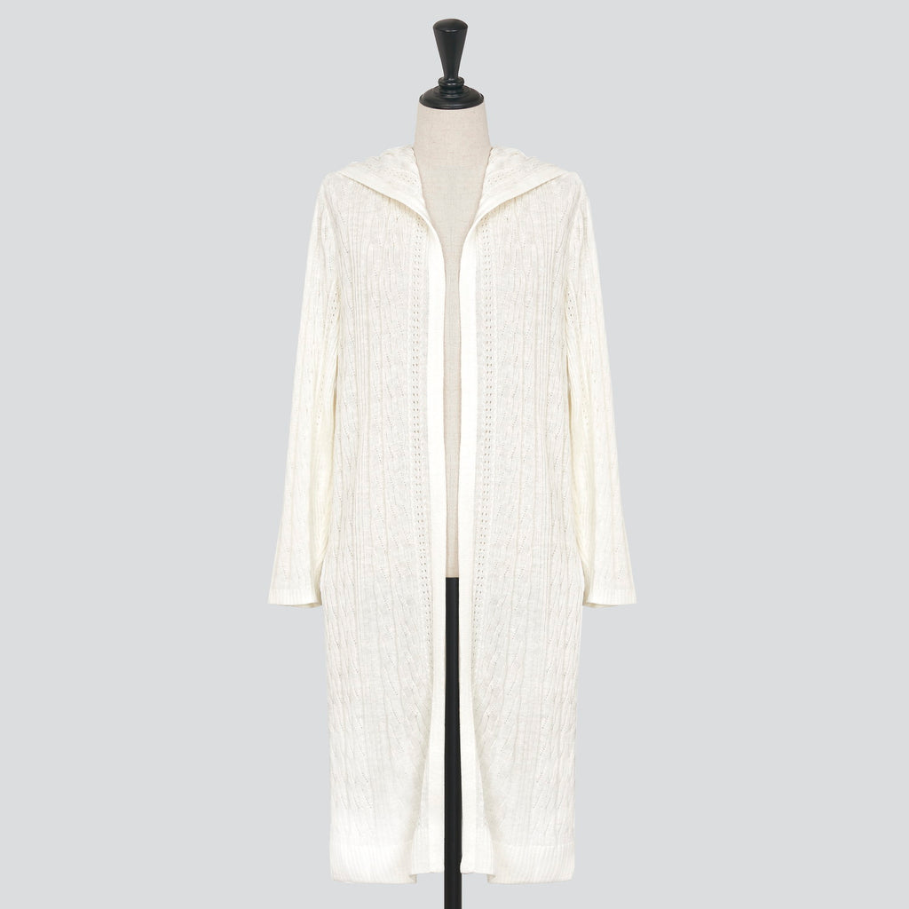 45830 Cardigan “Linen Mousse” – FOXEY 公式オンラインストア