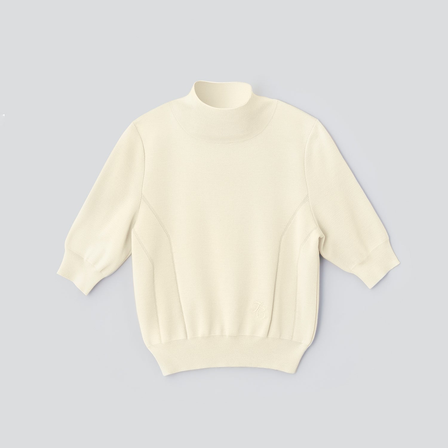 FOXEY Knit Top Marble Blanc 40 カシミヤ100% - ニット/セーター