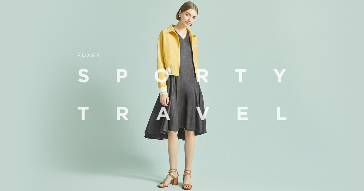 ☆フォクシー　FOXEY☆サイズ38 パーカー　旅行　ゴルフ　ビーチ SPORTY TRAVEL スポーティトラベル – FOXEY フォクシー 公式オンライン