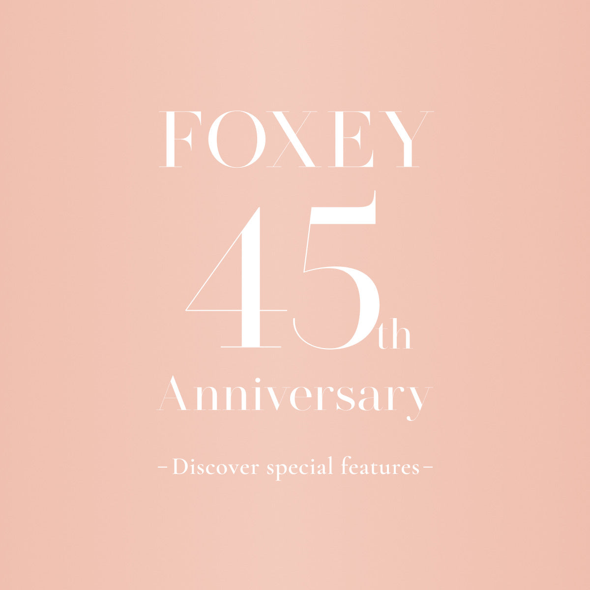 FOXEY創立45周年記念『25ans』11月号に中条あやみさんが登場！