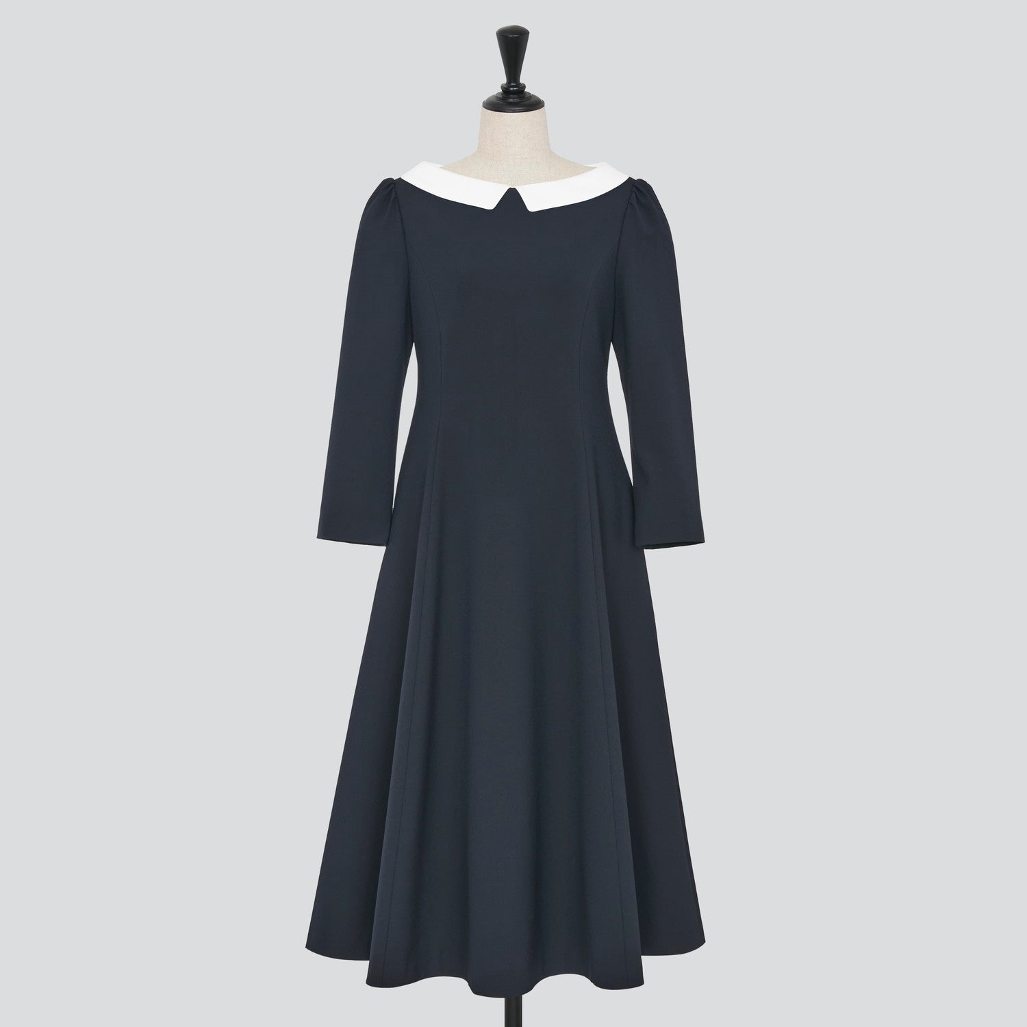 良品✨ フォクシー リネンドレス ワンピース 40 スカイブルー系 リボン 良品✨ フォクシー リネンドレス ワンピース 40 スカイブルー系