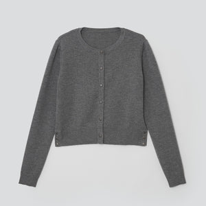 フォクシー 40 ダークグレー グレースウールカーディガン すべての商品 – FOXEY 公式オンラインブティック