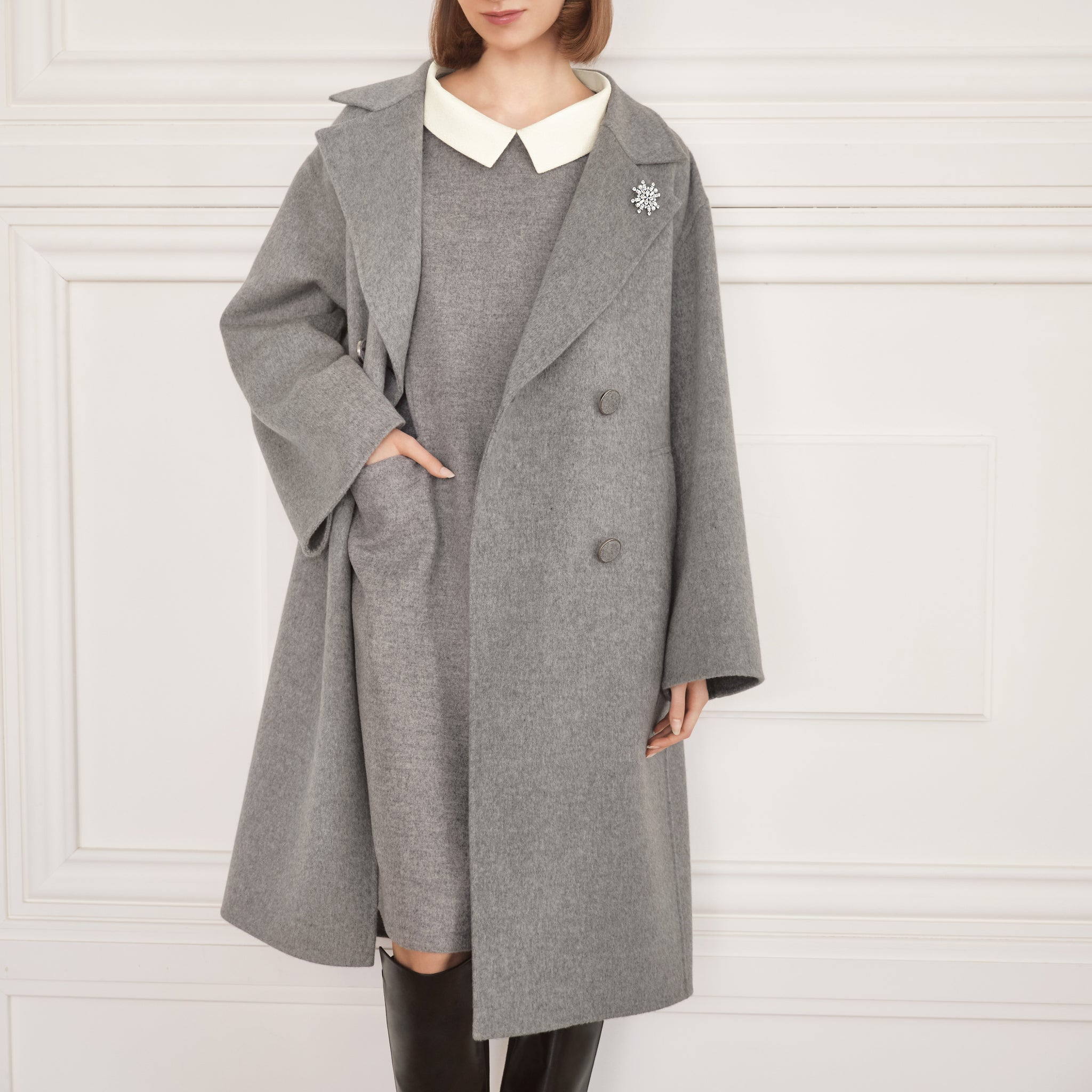 【未使用級！】FOXEY フォクシー コート　ギャルソンヌ　リッチグレー 44584 Coat “Anis” – FOXEY 公式オンラインストア