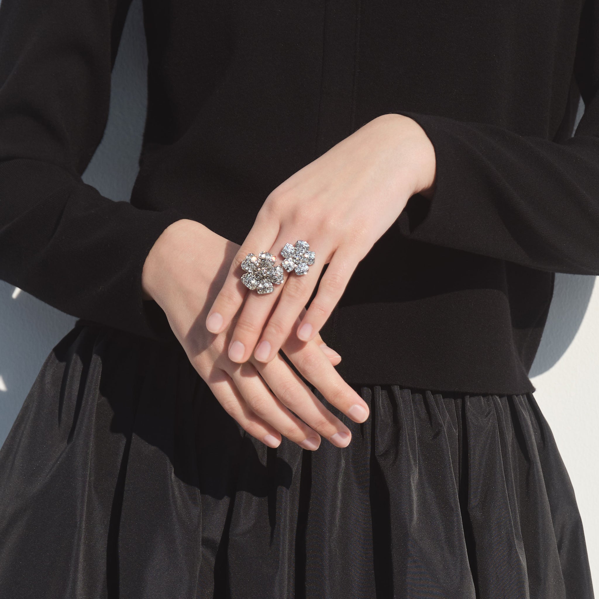 フォクシー　ツインリング　Twin Ring　お花シリング フラワーリング 37450 Ring “Twin Flower” – FOXEY 公式オンラインストア
