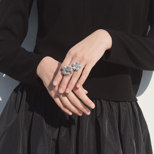 フォクシー　ツインリング　Twin Ring　お花シリング フラワーリング 37450 Ring “Twin Flower” – FOXEY 公式オンラインストア