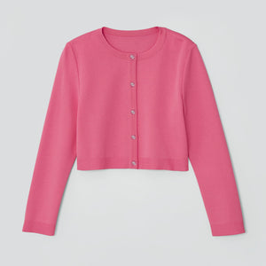 フォクシー　ピンク 長袖カーディガン サイズ40 Cardigan – FOXEY 公式オンラインブティック