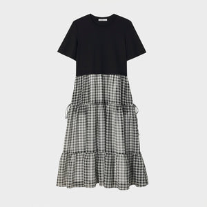 日本製★FOXEYBOUTIQUE　ワンピース　ダークグレー　5分袖　ひざ丈40 45615 Dress “Mira” – FOXEY 公式オンラインストア