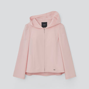 現行【シルク100】FOXEY スプリングコートM　ベージュ　ダブルＢ　花レース 美品》フォクシー 定価16万 リネン混スプリングコート レース サンド