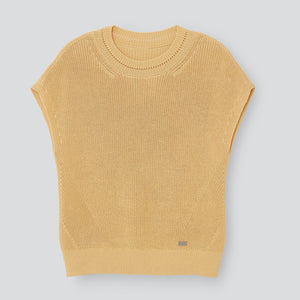 【極美品】フォクシーブティック★Knit Top SUNNY DAY 　イエロー 極美品】フォクシーブティック☆Knit Top SUNNY DAY イエロー 【公式通販】