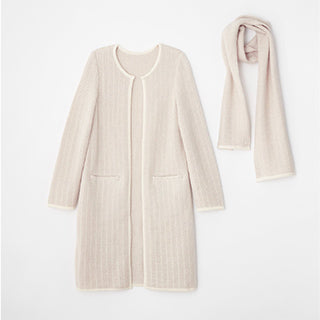 フォクシーニューヨーク カシミヤ混 ニットコート ロングカーディガン FOXEY（ニットコート）のフリマアイテム一覧